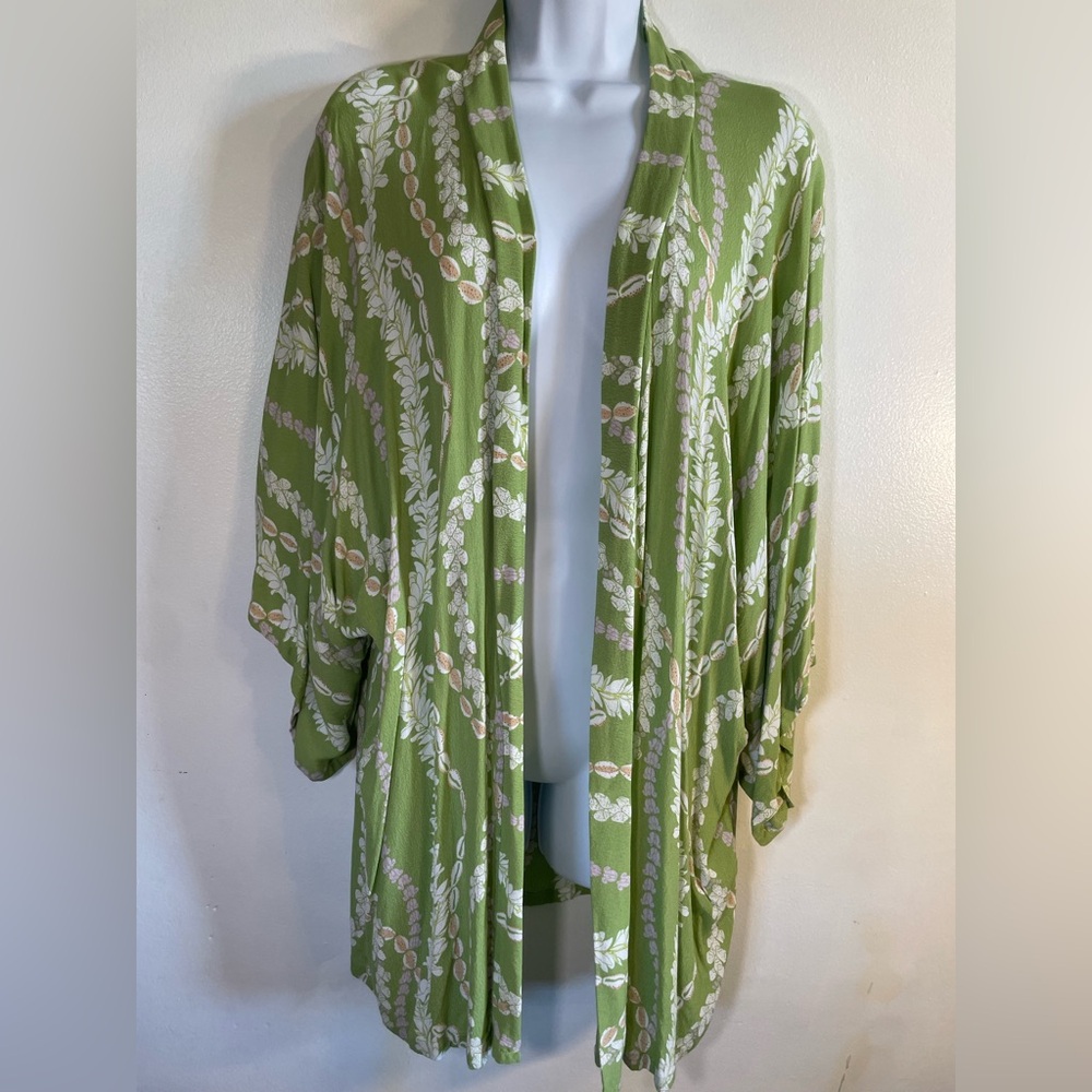 Ava Sky Kimono coverup top OS